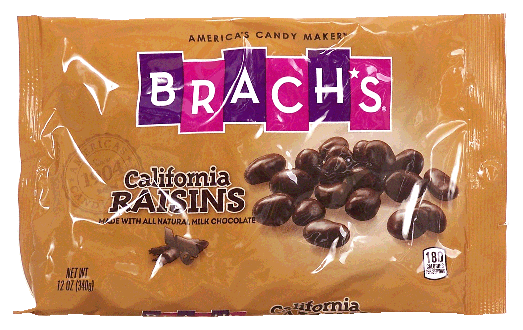 Brach's California Raisins sweet raisins covered in 100% milk chocolate Full-Size Picture